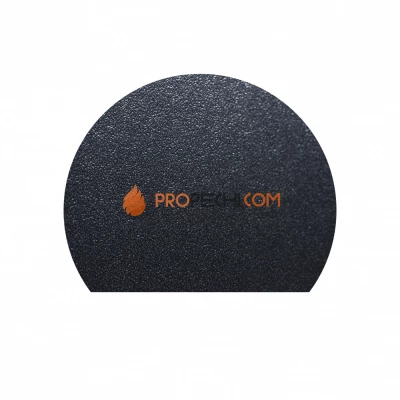 Лист притопочный стальной Ogner Прямой-Радиус черный 900x800