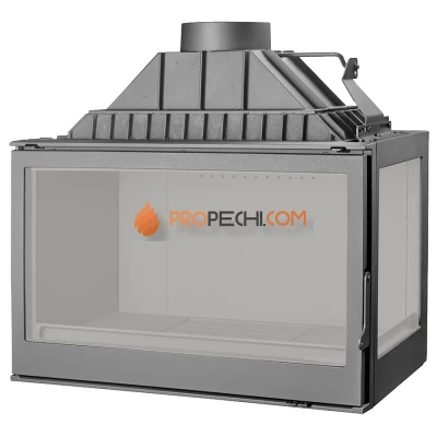 Каминная топка Liseo Castiron LCI 9 GFR стекло справа