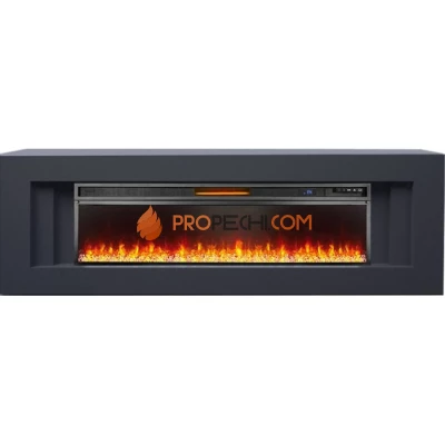 Каминокомплект Royal Flame Line 60 - Серый графит с очагом Vision 60 LED