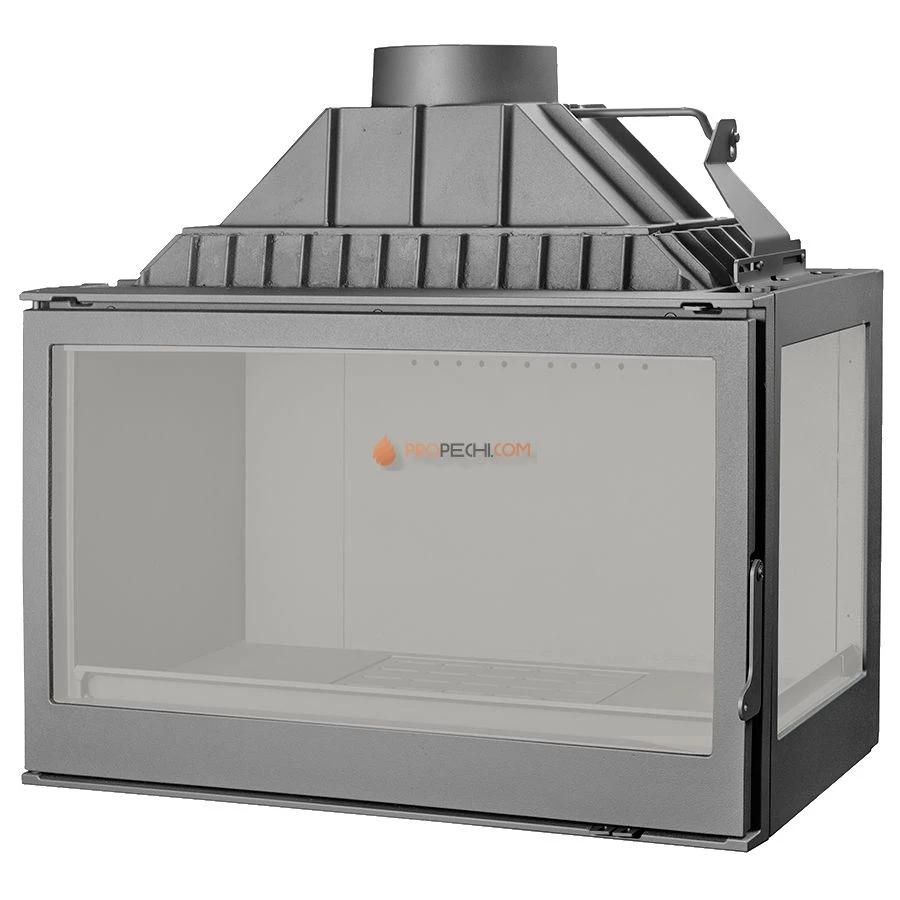 Каминная топка Liseo Castiron LCI 9 GFR стекло справа