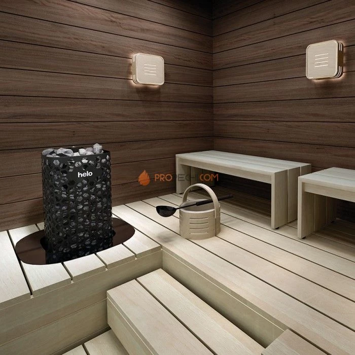 Электрическая печь Helo Himalaya 701 Steel (Пульт Pure в комплекте)