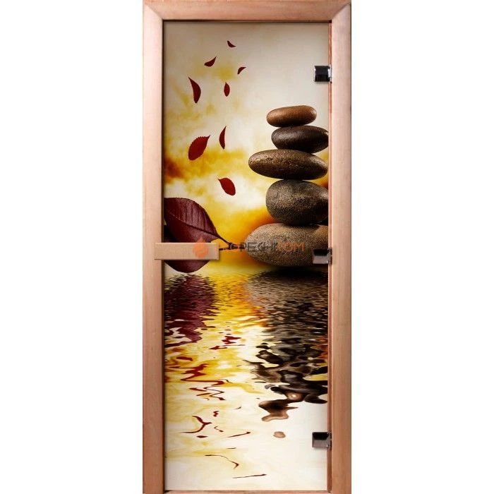 Дверь для бани DoorWood Фотопечать А056, 2100x800 мм