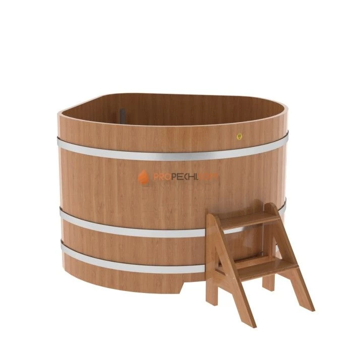 Купель BentWood угловая из натурального дуба 1,37х1,37