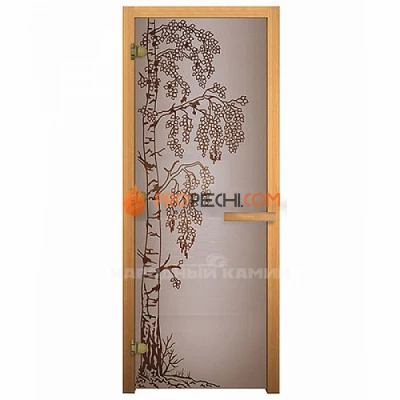 1900х700 мм "Березка" сатин матовая