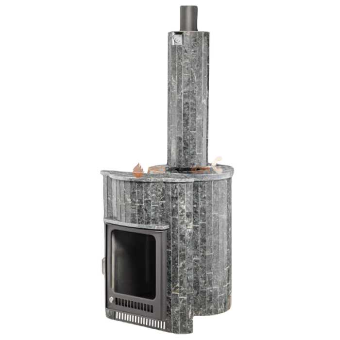 Дровяная печь для бани Ферингер Макси До 38 м³ - Пироксенит наборный