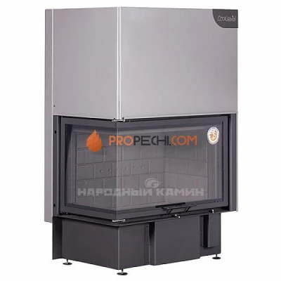 ДЕЛЬТА 800LB два стекла левая принтинг черный шамот