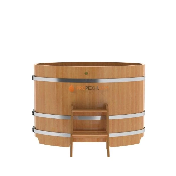 Купель BentWood овальная из натуральной лиственницы 0,80х1,42