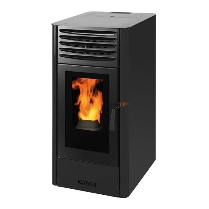 Отопительная печь Klover DEA ECO 12 (матовый черный)