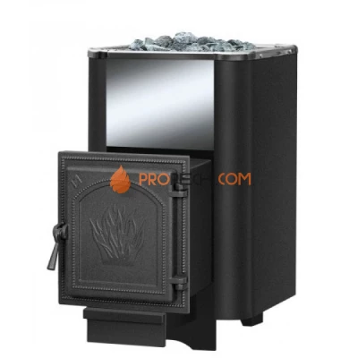 Чугунная печь для бани Везувий Сенсация 28 Антрацит (271)