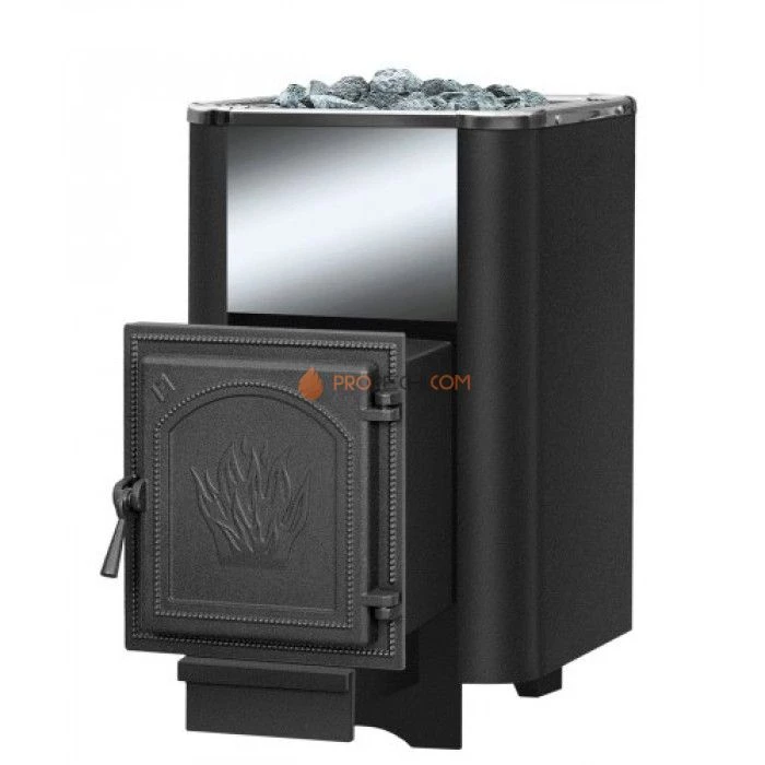 Чугунная печь для бани Везувий Сенсация 28 Антрацит (271)