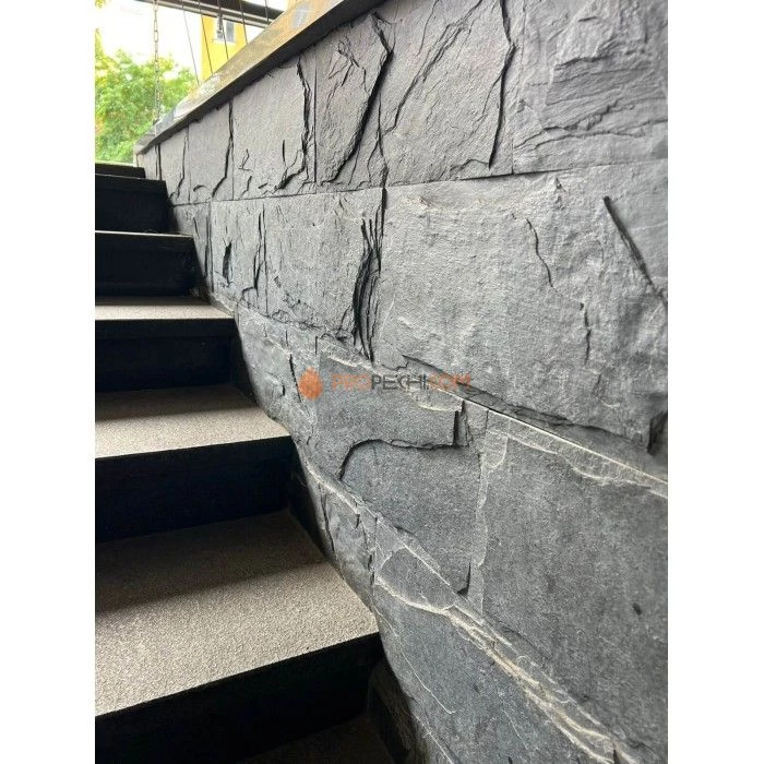 Панель Черный сланец машрум (400х200мм) упак. (1шт/0,08м2)