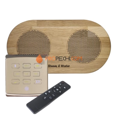 Комплект акустической системы встраиваемый SW 1 Gold ECO Wood, двойной Овал (две колонки)