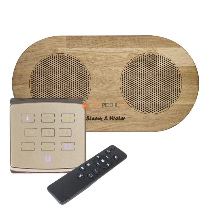 Комплект акустической системы встраиваемый SW 1 Gold ECO Wood, двойной Овал (две колонки)