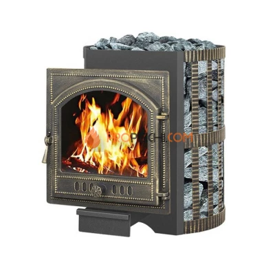 Дровяная печь для бани Везувий Скиф Ковка 16 (205)