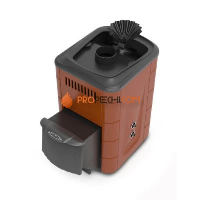 Печь для бани Термофор Гейзер Мини 2016 Carbon ДА ЗК ТО терракота