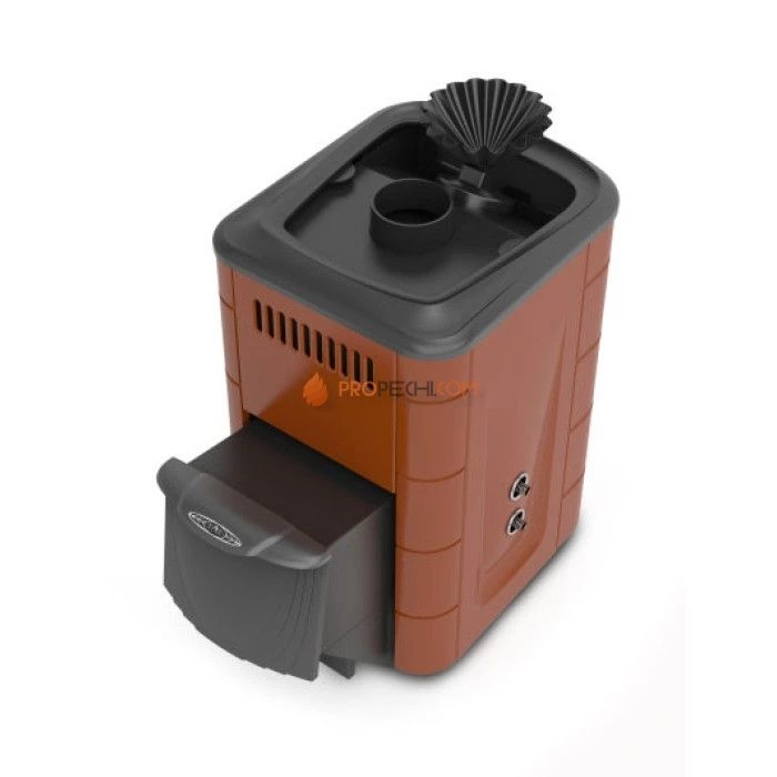 Печь для бани Термофор Гейзер Мини 2016 Inox ДА ЗК ТО терракота