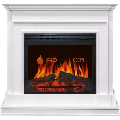 Каминокомплект Royal Flame Newport - Белый с очагом Jupiter FX New