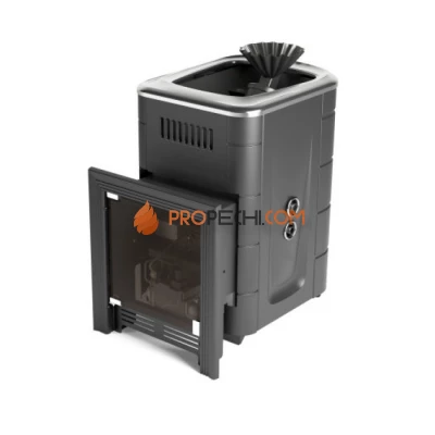 Печь для бани Таймыр Мини 2017 Carbon Термофор Таймыр Мини 2017 Carbon БСЭ ЗК ТО антрацит