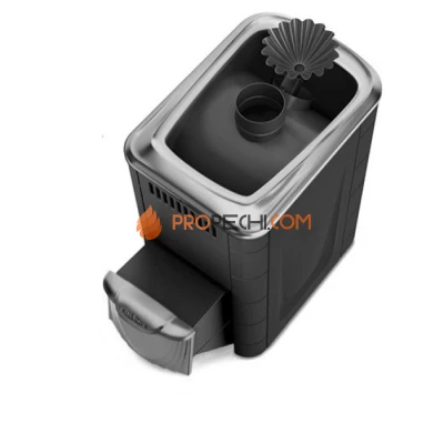 Печь для бани Термофор Ангара 2012 Carbon ДН ЗК антрацит