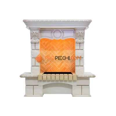 Портал Dimplex Pierre Luxe - Слоновая кость / Шампань (Высота 975мм)