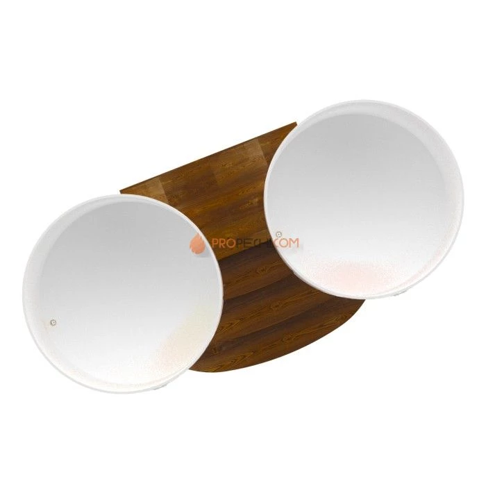 Подиум BentWood на 2 купели D 2,0 СЛ мореный