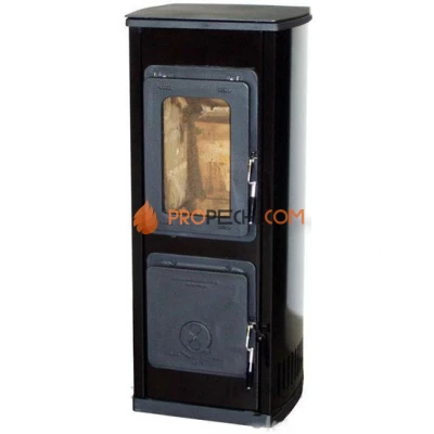 Печь-камин Thorma Milano II, termoplate, черный