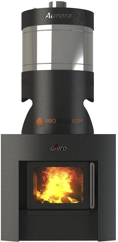 Банная печь Grill'D Aurora 160А Trio Window (дверца со стеклом)