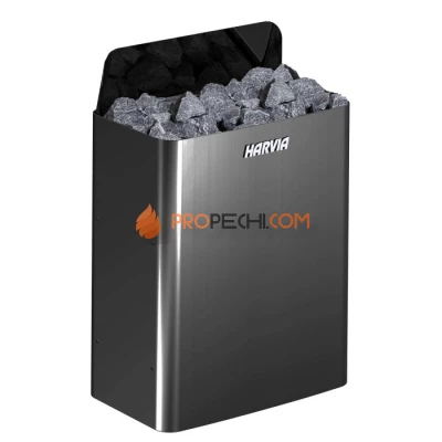 Электрическая печь Harvia The Wall SW60E Black Steel (без пульта)