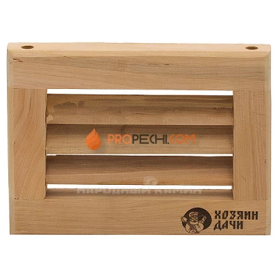 Вентиляционная решетка Хозяин дачи ВЖ "жалюзи" малая