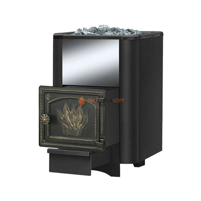 Дровяная печь для бани Везувий Русичъ Антрацит 12 (ДТ-3)