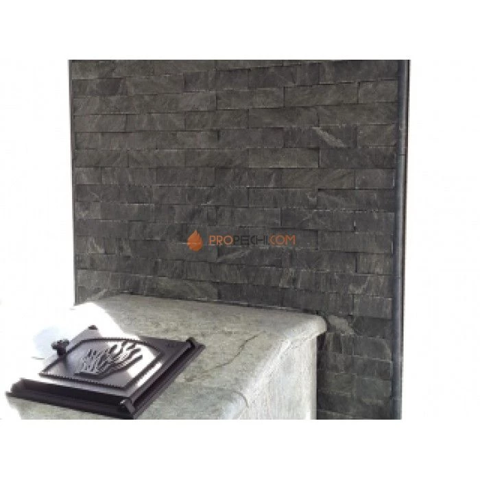 Плитка талькохлорит рваный камень 200х50х20мм