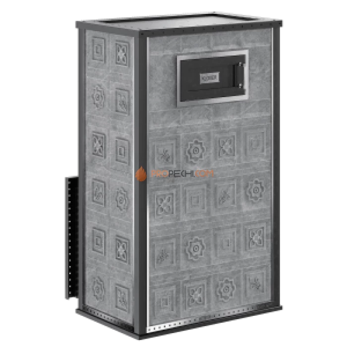 Дровяная печь для бани Klover RT 100-RV ( Талькомагнезит, Design 10 )
