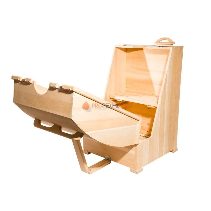 Фитобочка квадратная НКЗ PREMIUM из кедра, 130x84x84 см / 25 мм