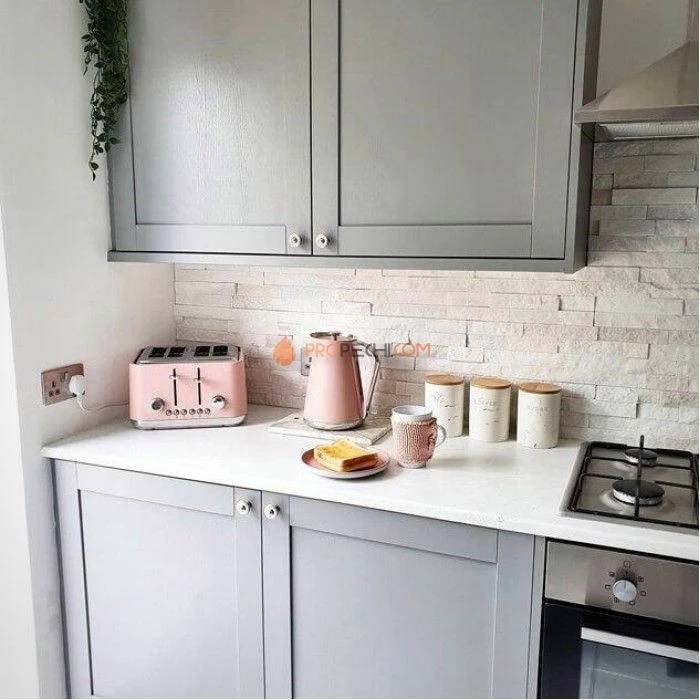 Панель Классик Кварцит Белый (600х150мм) упак. (7шт/0,63м2)