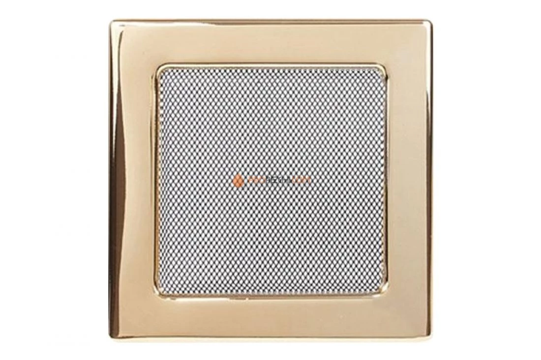 Вент.решетка 110х110 мм. золото