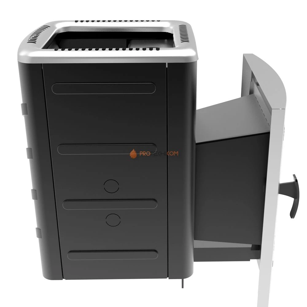 Банная печь Березка "Фаворит" 24 Каминная дверца