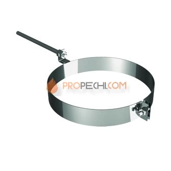 ХОМУТ КРЕПЛЕНИЯ К СТЕНЕ D104, AISI 304