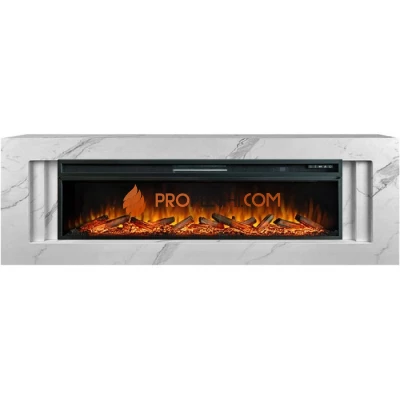 Каминокомплект Royal Flame Line 60 SFT White Marble - Белый мрамор с очагом Vision 60 LOG LED