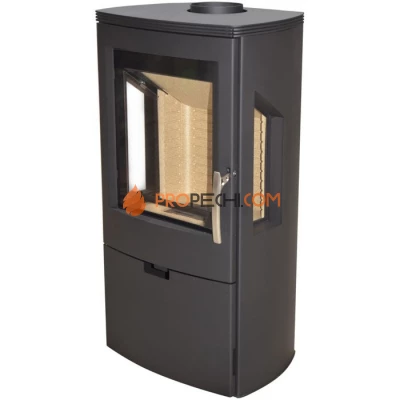 Печь-камин Thorma Wikantica, черный