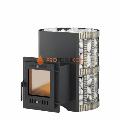 Дровяная печь для бани Везувий Скиф Ковка 16 (210) М