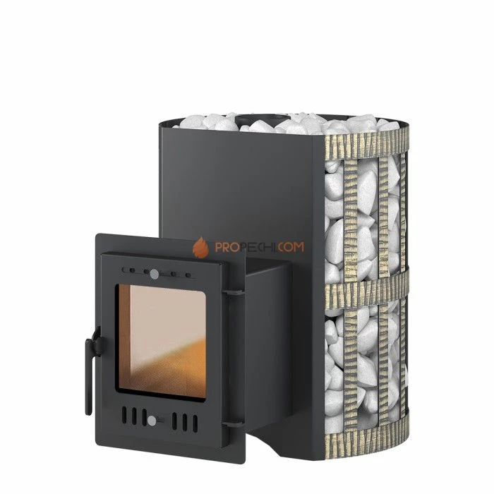 Дровяная печь для бани Везувий Скиф Ковка 16 (210) М