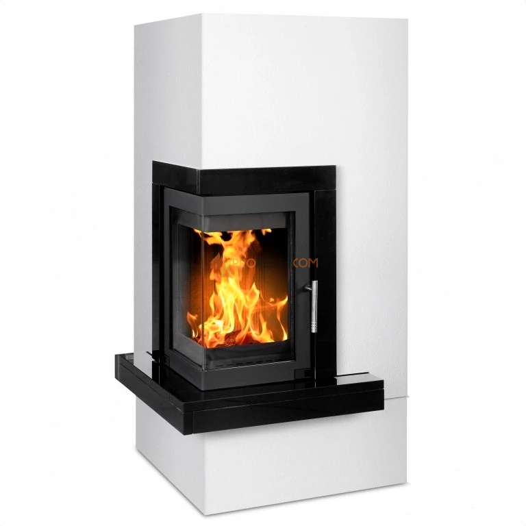 Готовый камин ABX Wells сиенит/гранит черный