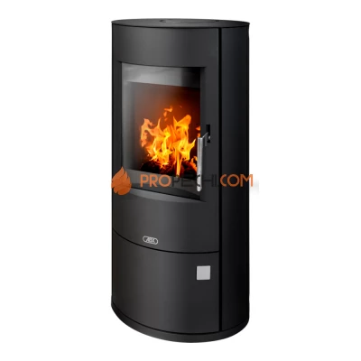 Печь-камин ABX Aspen 7 черная сталь