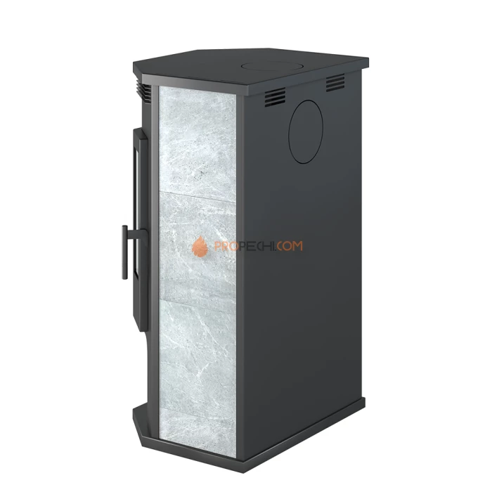 Печь-Камин ASTON 12 кВт (200 м³) Призматик (Талькохлорит)