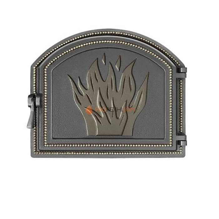 Каминная дверца Везувий 218 (бронза)