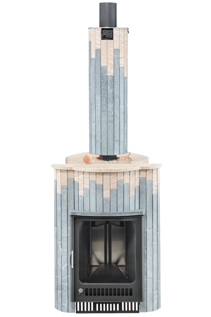 Банная печь Ферингер Макси ПФ Талькохлорит+"Окаменевшее дерево"