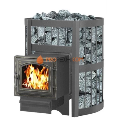 Чугунная печь для бани Везувий Легенда Стандарт 12 (260)