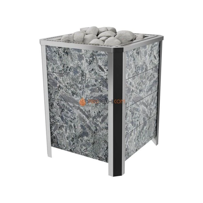 Электрическая печь Инжкомцентр ВВД Премьера М 15 кВт (серпентинит Бархат)