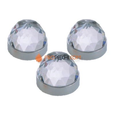 Набор хрустальных насадок Cariitti CR30 Kit 3 золото