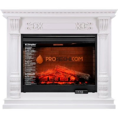 Каминокомплект Dimplex Nation - Белый дуб с очагом Symphony 30 inch DF3020-EU
